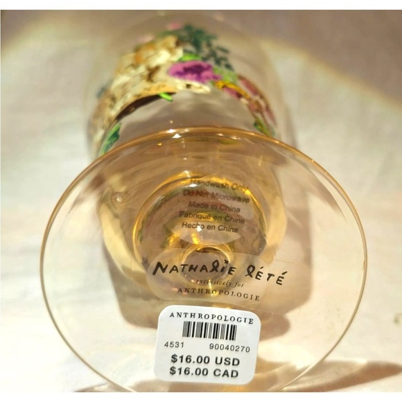 🆕 Anthropologie Nathalie Lete Marais Goblet SOLD OUT - Picture 6 of 6